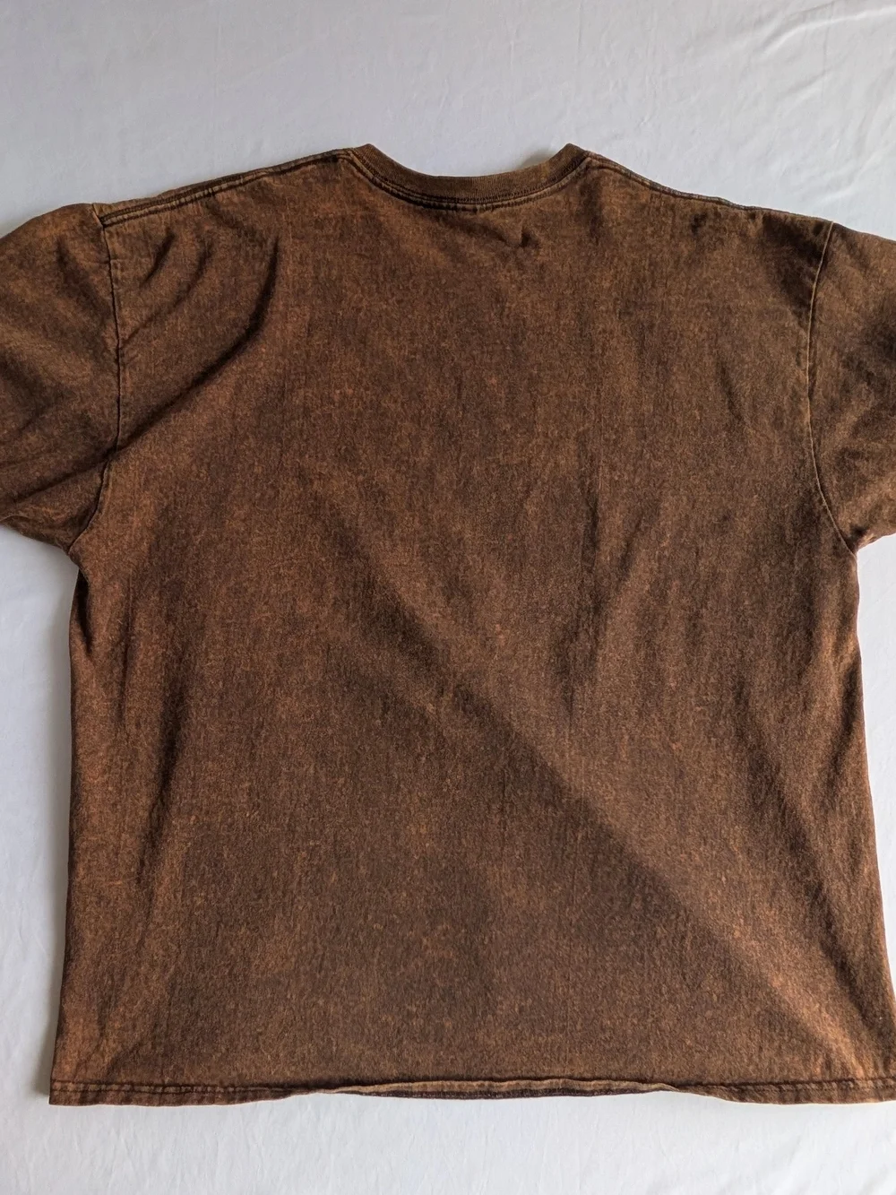 Gildan Brown Short-Sleeve Tee with Southwestern Skull Graphic - Picture 5 of 7